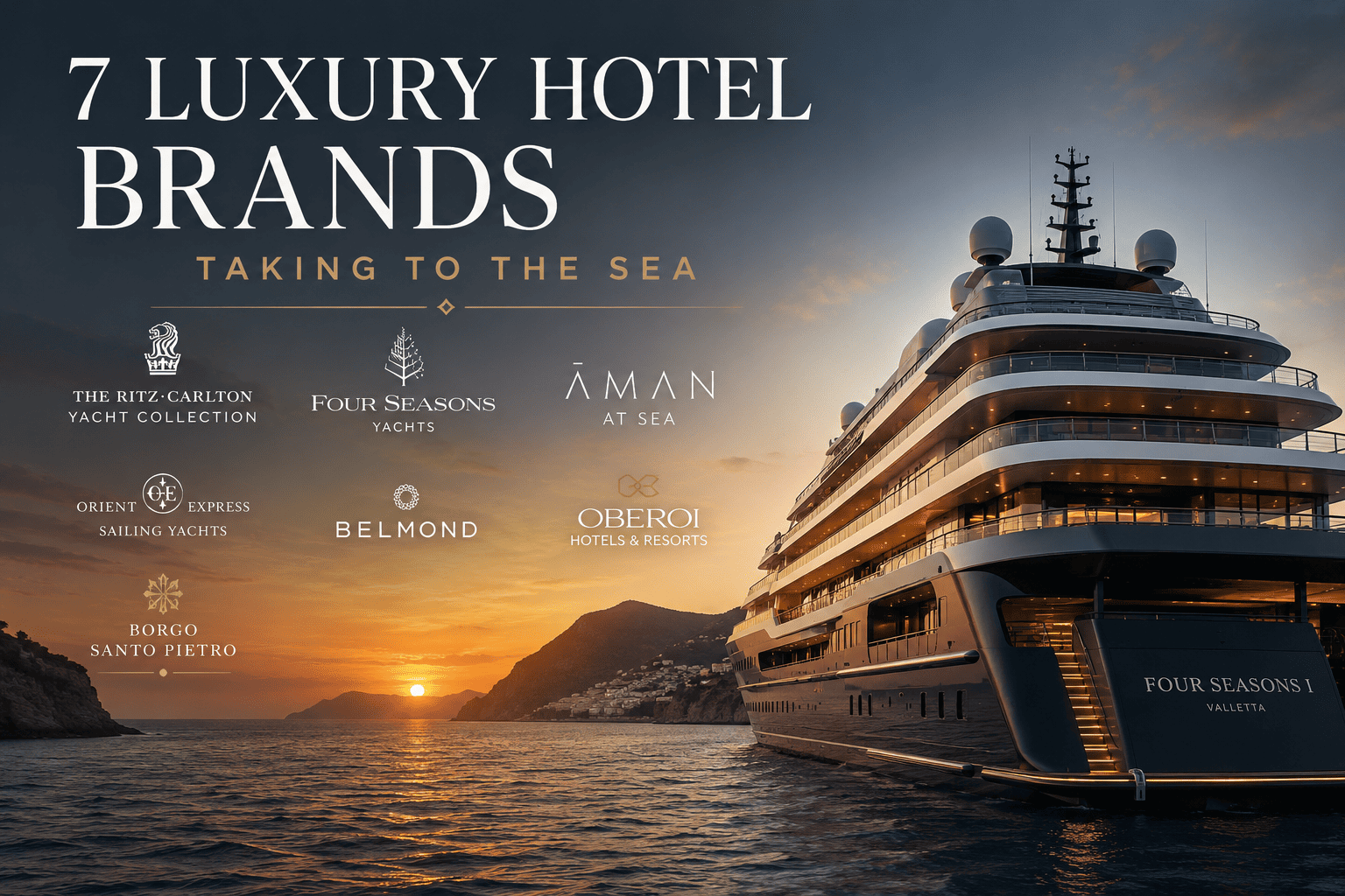 luxury hotels at sea